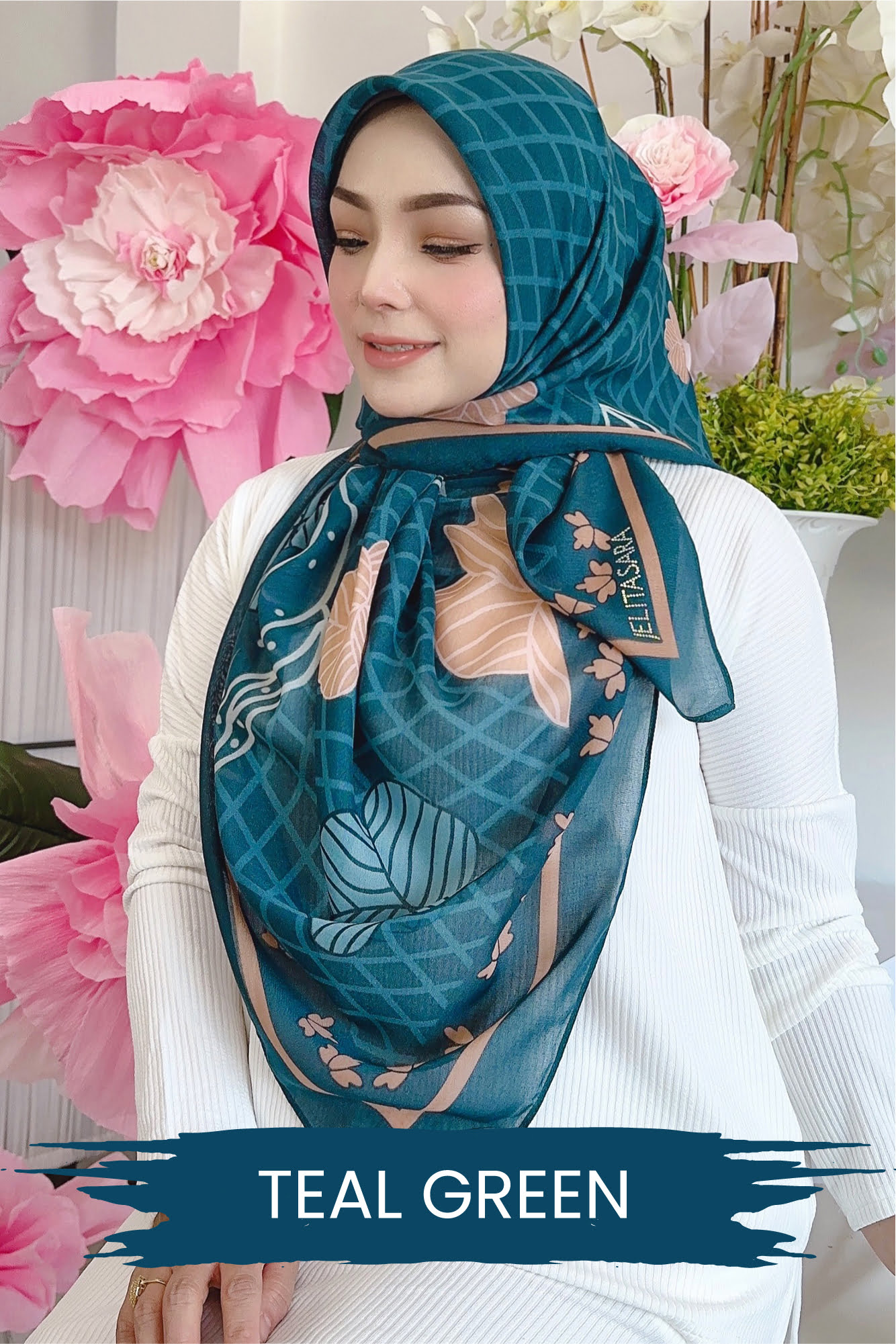 Tudung Bawal Camelia Exclusive JELITASARA - Jelitasara